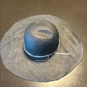Banana Republic Charcoal Wide-Brim Hat